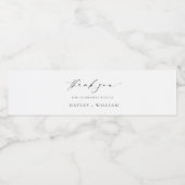 エレスミ結婚アの感謝 ペットボトルラベル (シングルラベル)