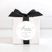 エレスメアラブは甘い結婚式の引き出物 ラウンドシール