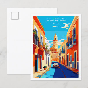 エレス・デ・ラ・フロンテラSpain vintage travel ポストカード