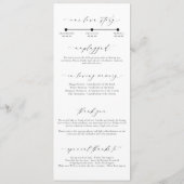 エレズメ結婚ア式プログラム プログラム (裏面)