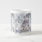 エレゼ＆フレンズシリーズ ボガンハウス プリント ジャイアント コーヒー ジャンボコーヒーマグカップ (正面)