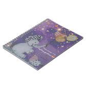 "エレゾウ&ポルカヘン"ボガンフーズのカバー ノートブック (左側)