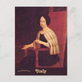 エレナルクレツィアコルナロピスコピアイタリア ポストカード (正面)