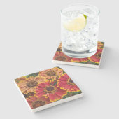 エレニアムナウ開花フローラ ストーンコースター (横)