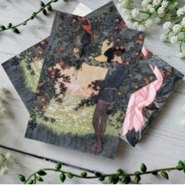 エレノアは花娘をアボット ポストカード