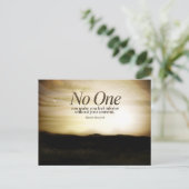 エレノア感動的ルーズベルト引用文"なし" ポストカード (スタンド正面)