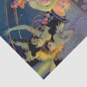 エレノア・アボットによる「カーニバルの祝賀」 薄葉紙 (詳細)