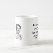 エレノア・ルーズベルトの引用文2b コーヒーマグカップ (中央)