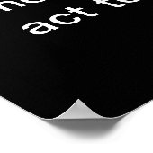 エレノア・ルーズベルトの知恵 ポスター (角)