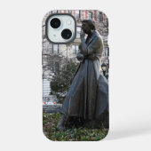 エレノア・ルーズベルト記念碑 iPhone 15ケース (裏面)