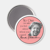 エレノア・ルーズベルト – 世界のファーストレディ マグネット (正面/裏面)