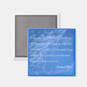 エレノラデューズ自然引用文Sqr冷凍機磁石 マグネット (正面/裏面)