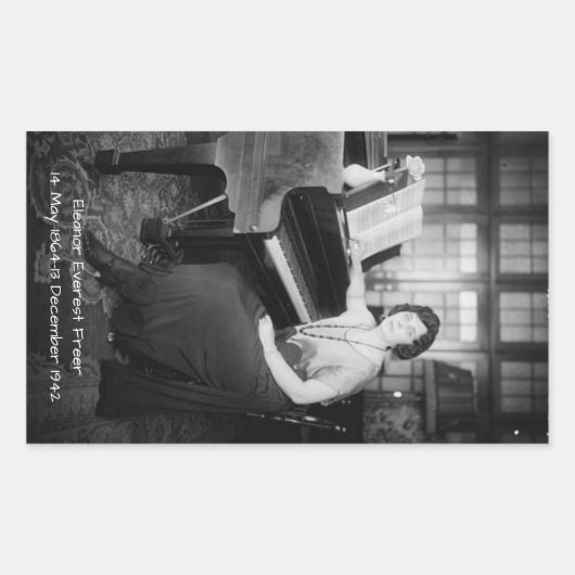 エレノールエベレストフレア 長方形シール (正面)