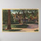 エレノールパウエルズレジデンスのビュー ポスター (正面)