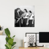 エレノールルーズベルトとガールズ， 1938 ポスター (ホームオフィス)