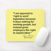 エレノールルーズベルト引用文 マウスパッド (マウス)