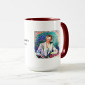 エレノールルーズベルト引用文- マグカップ (正面右)