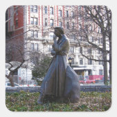 エレノールルーズベルト記念碑 スクエアシール (正面)