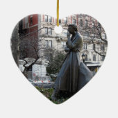 エレノールルーズベルト記念碑 セラミックオーナメント (裏面)