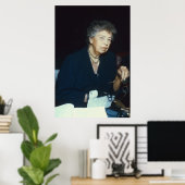 エレノールルーズベルト ポスター (ホームオフィス)