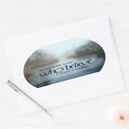 エレノールルーズベ感動的ルト引用文「未来」 楕円形シール