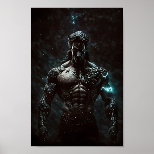 エレバスギリシャ原暗闇の神の具現化 ポスター (正面)