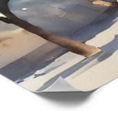 エレバン水彩画 ポスター (角)