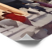 エレバン水彩画 ポスター (角)