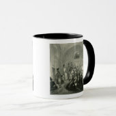 エレバン、アルメニアの夜のペルシャのモスクの間の マグカップ (正面右)