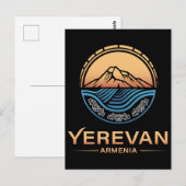 エレバン アルメニア ポストカード (正面/裏面)