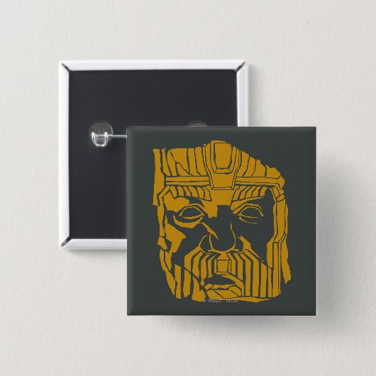 エレバー像の記号 缶バッジ (正面&裏面)