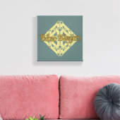 エレバー – BILBO BAGGINS™名前 キャンバスプリント (インサイチュ (リビング))