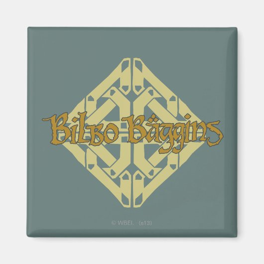 エレバー – BILBO BAGGINS™名前 マグネット (正面)