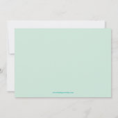 エレファンお誕生日 招待状 (裏面)