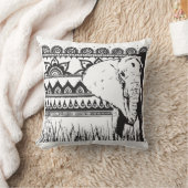 エレファンティー枕II クッション (ブランケット)