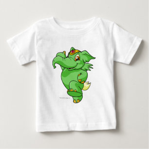 エレファンテグリーン ベビーTシャツ