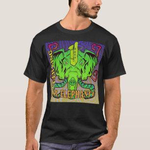 エレファンテTシャツ数々の(黒+色) Tシャツ