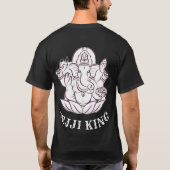 エレファンテTシャツ数々の(黒+色) Tシャツ (裏面)