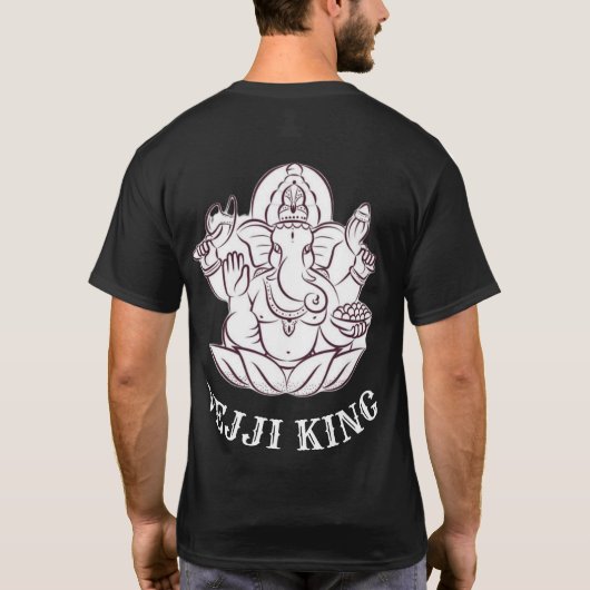 エレファンテTシャツ数々の(黒+色) Tシャツ (裏面)