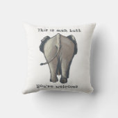 エレファントお尻クッション クッション (裏面)