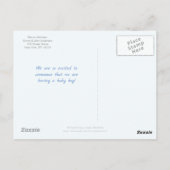 エレファントとカラーハートはがき ポストカード (裏面)