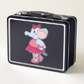 エレファントアットバレエとスカート メタルランチボックス (裏面)