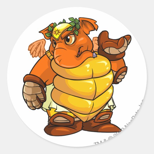 エレファントアルタドール選手 ラウンドシール (正面)