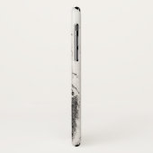 エレファントイラストレーションヴィンテージアートプリント Case-Mate iPhoneケース (裏面/左)