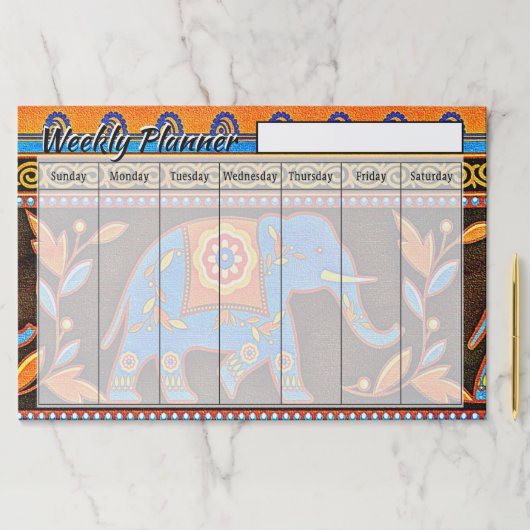 エレファントウィークリープランナーシート ペーパーパッド (インサイチュ)