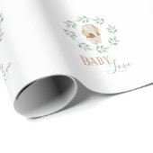 エレファントウォーターリースベビーラブ ラッピングペーパー (ロールコーナー)