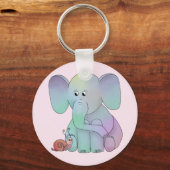 エレファントウントシュネケ キーホルダー (正面)
