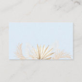 エレファントオーボーイサファリベイビーシャワーおむつラッフル エンクロージャーカード (裏面)