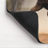 エレファントカンガルーホップマウスパッド マウスパッド (コーナー)