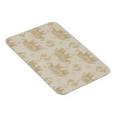 エレファントカーキキャラバンパターン マグネット (右側)